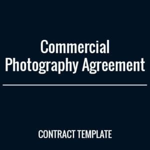Commercial Photography Agreement