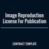 Image Reproduction License For Publication