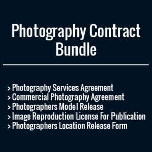 Photography Contract Bundle